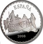 10 евро Испания 2008 год 200 лет Войны за независимость Испании (1808—1814): Указ Мостолесского судьи