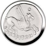 10 евро Испания 2008 год Сокровища нумизматики: Драхма из Эмпориона