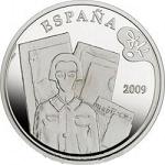10 евро Испания 2009 год Великие художники: Сальвадор Дали