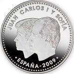 12 евро Испания 2009 год 10 лет Евро