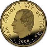 200 евро Испания 2006 год Карл V (император Священной Римской империи)