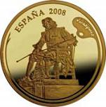 200 евро Испания 2008 год Диего Веласкес