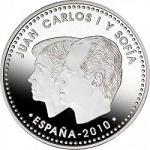 20 евро Испания 2010 год Испания - Чемпионы мира по футболу 2010