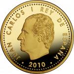 20 евро Испания 2010 год Испания - Чемпионы мира по футболу 2010