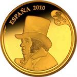 400 евро Испания 2010 год Великие художники: Хосе де Гойя