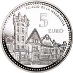 5 евро Испания 2010 год Испанские столицы: Сантандер