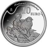 10 евро Испания 2011 год Великие художники: Бартоломе Эстебан Мурильо