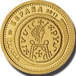 20 евро Испания 2011 год Сокровища нумизматики