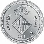 5 евро Испания 2011 год Испанские столицы: Пальма