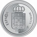 5 евро Испания 2011 год Испанские столицы: Мурсия