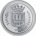 5 евро Испания 2011 год Испанские столицы: Логроньо