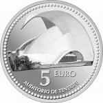 5 евро Испания 2011 год Испанские столицы: Санта-Крус-де-Тенерифе