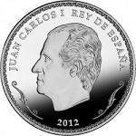 10 евро Испания 2012 год 300 лет Национальной библиотеке Испании