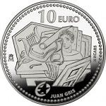 10 евро Испания 2012 год Хуан Грис