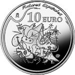 10 евро Испания 2012 год Испанские художники: Жоан Миро