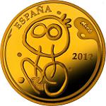 400 евро Испания 2012 год Испанские художники: Жоан Миро