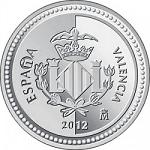 5 Евро Испания 2012 год Испанские столицы: Валенсия