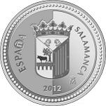 5 Евро Испания 2012 год Испанские столицы: Саламанка