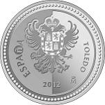 5 Евро Испания 2012 год Испанские столицы: Толедо