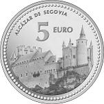 5 Евро Испания 2012 год Испанские столицы: Сеговия