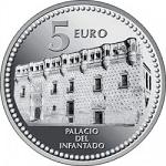 5 Евро Испания 2012 год Испанские столицы: Гвадалахара