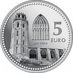 5 Евро Испания 2012 год Испанские столицы: Лерида