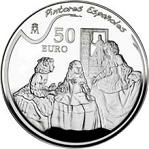 50 евро Испания 2008 год Диего Веласкес
