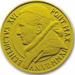 50 евро Ватикан 2011 год Восстановление капеллы Паолина: Фреска «Мученичество святого Петра»