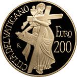 200 евро Ватикан 2012 год Вера