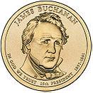 15-й президент США Джеймс Бьюкенен.