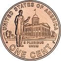 1 цент США 2009 год Центы Линкольна